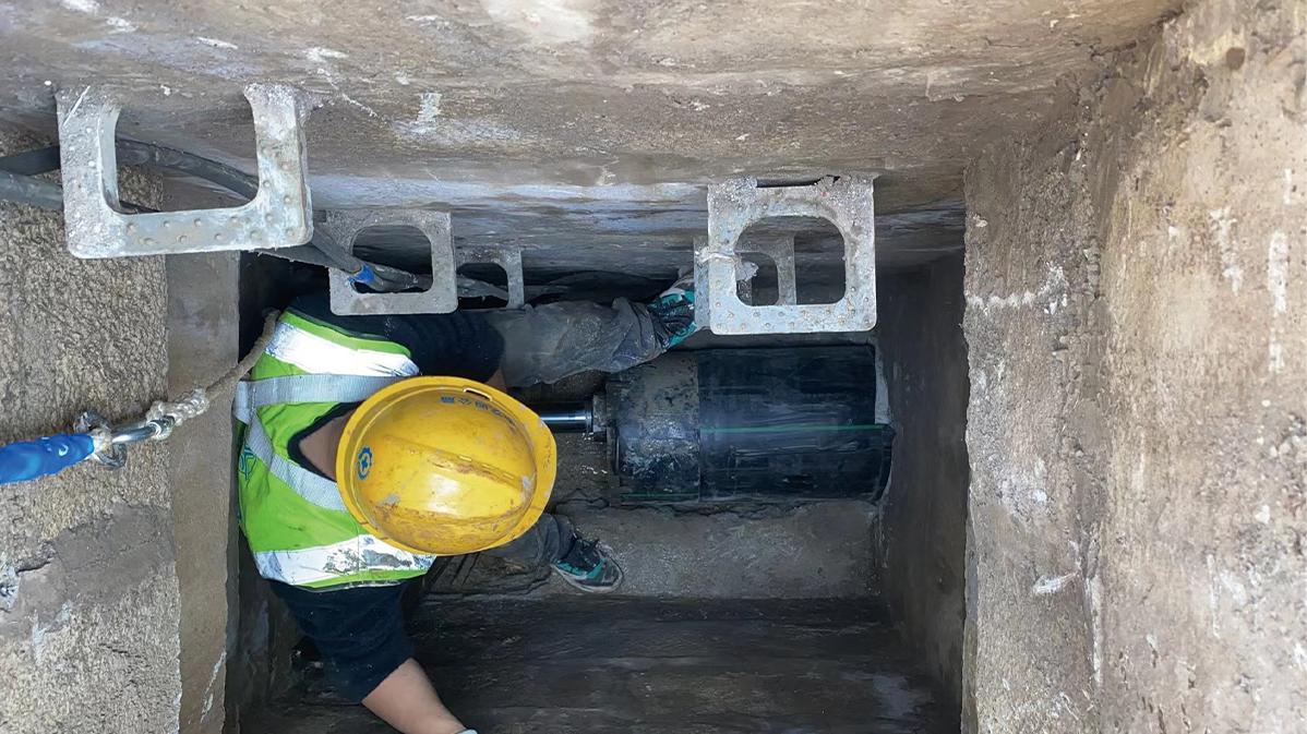 和静HDPE短管内衬法